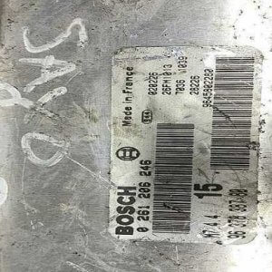 0261206246 MOTOR BEYNİ 9637838780 SAXO PEUGEOT 106 ORJ ÇIKMA