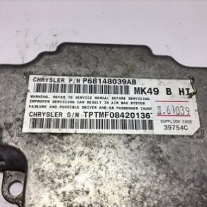 P68148039AB Airbag Beyni Jeep Grand Cherokee 39754C